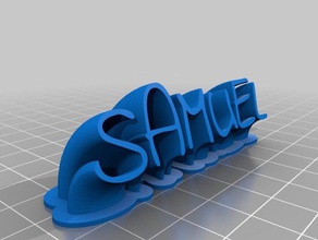 samo office personalizado 3d print model - Mito3D