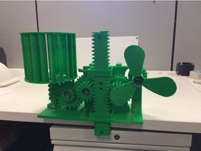 l'energia eolica memorizzato gravità più spazio di ingegneria 3d print model - Mito3D