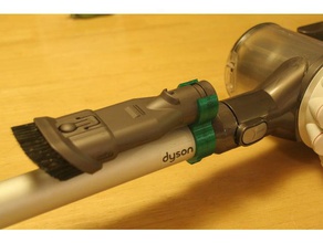 dyson attachment holster diy vacuum 3d print model - Mito3D