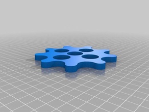 sprocket spinner toys & games 3d print model - Mito3D