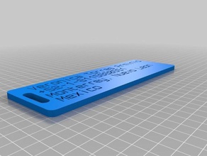 verónica torres maleta organización personalizado 3d print model - Mito3D
