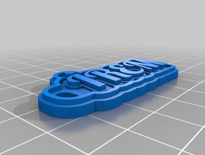 rem Schlüsselanhänger kundengebundene 3d print model - Mito3D