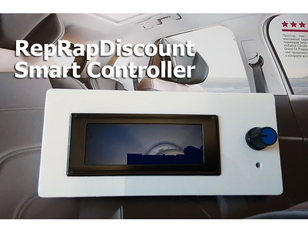 Obere Abdeckung reprapdiscount smart controller 3d Drucker Zubehör 3D print model - Mito3D