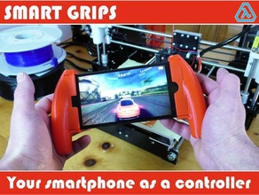 smartgrips - trasforma il tuo smartphone in un controller di gioco telefono cellulare 3d print model - Mito3D