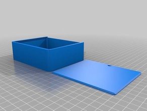 mi personalizados ronda de cuadro lid2 los contenedores personalizado 3d print model - Mito3D