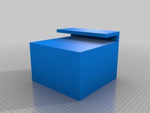 tabela gaveta triroir recipientes tampo de mesa 3d print model - Mito3D