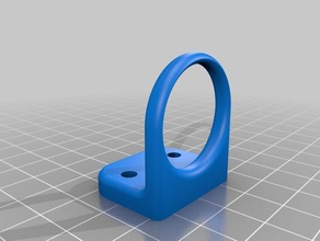 2020 quadro de cabo bowden do tubo guia Impressora 3d peças extrusão suporte o 3d print model - Mito3D