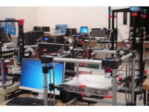 uconduit - h-bot 3d printers printer bowden extruder corexy 3d print model - Mito3D