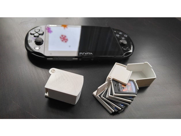 ps vita cartucho caso juegos de video los azar playstation psvita sony 3D print model - Mito3D