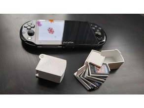 ps vita cartridge case video games gaming playstation psvita sony 3d print model - Mito3D