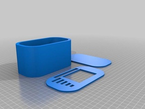pac man relógio eletrônica caso instructables pacman 3d print model - Mito3D