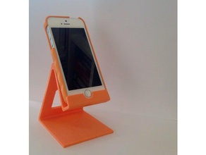 idock iphone 5 5s 5c charge touch id mobile phone charging dock stand 3d print model - Mito3D