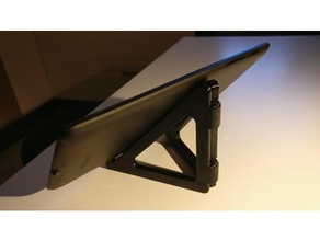 dobrável de telefone suporte para tablet gadgets dobradiça do imprimir lugar stand 3d print model - Mito3D
