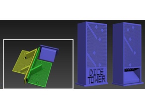 dice tower games game gaming tabletop warhammer warhammer40k 40k 3d print model - Mito3D