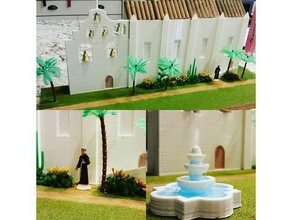 mission san gabriel archangel project buildings & structures 4th grade california schoolproject 3d print model - Mito3D