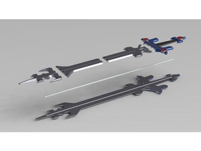 voltron é ardente espada adereços 3d print model - Mito3D