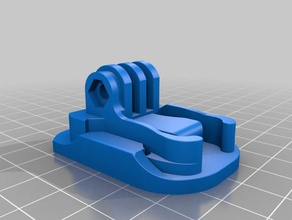 gopro support 3d printer accessories 3d print model - Mito3D