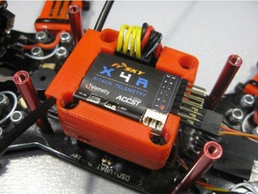 frsky x4r de montage r c véhicules drone le récepteur 3d print model - Mito3D