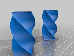 my customized slidomatic polygonal prism containers 3d print model - Mito3D