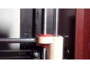 adaptadores de tornillo trapezoidal dia 8 mm 5 m5 Impresora 3d las piezas 3d print model - Mito3D