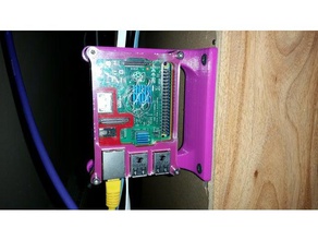 eleduino raspberry pi arco-íris stand caso eletrônica 3d print model - Mito3D
