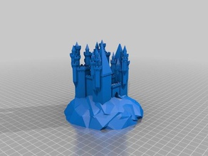 my customized grand castle generator buildings & structures 3d print model - Mito3D