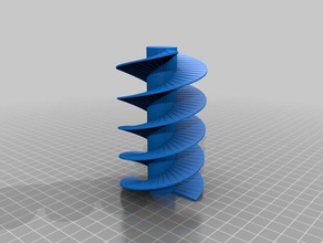 meine angepasste Schnecke openscad-Bibliothek hobby kundengebundene 3d print model - Mito3D