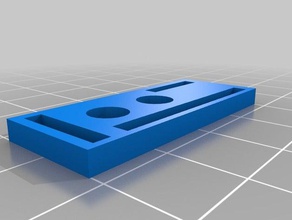 ox-cnc-Anschlag-Montage-Platte diy ox cnc 3d print model - Mito3D