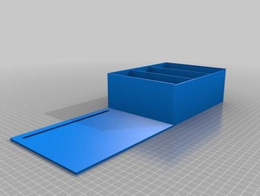 cajita 3 cajones containers customized 3d print model - Mito3D
