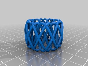 il mio personalizzato anello bracciale corona cosa v2 moda su misura 3d print model - Mito3D