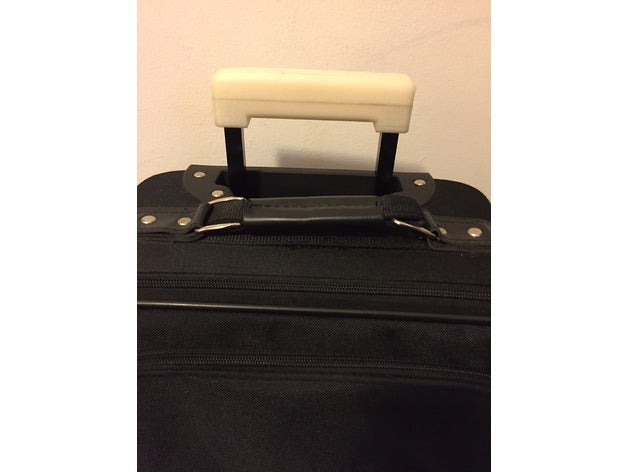 asa ABS maleta viaje travel Tasche Griff Ersatz-Teile - Armband equipaje hand Gepäck manilla Koffer 3D print model - Mito3D