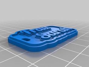 keychain customized frau sarah keychains 3d print model - Mito3D