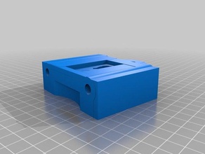 motor mount reverse kingpin parts 3d print model - Mito3D