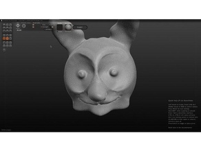 il mio primo monster le creature creatura faccia fantasia i goblin testa spaventoso sculptris la scultura strano 3d print model - Mito3D