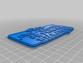 am Anahtarlık özelleştirilmiş 3d print model - Mito3D