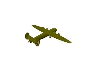 b-24 liberator-Modell Fahrzeuge Flugzeug Modell Fahrzeug ww2 den zweiten Weltkrieg 3d print model - Mito3D