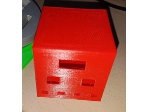 calibración del cubo La impresión en 3d de las pruebas 3d print model - Mito3D