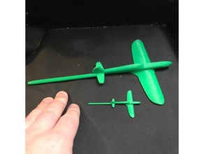 spitfirestickplaneremix 3d printing imac stickplane 3d print model - Mito3D