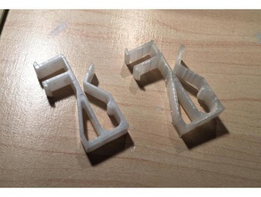 cenefa gancho mini persianas las piezas de repuesto plástico clip ventana 3d print model - Mito3D