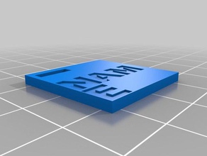 Bagaj etiketi 3d print model - Mito3D
