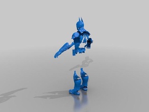 batman armure de modèle L'impression 3d 3d print model - Mito3D