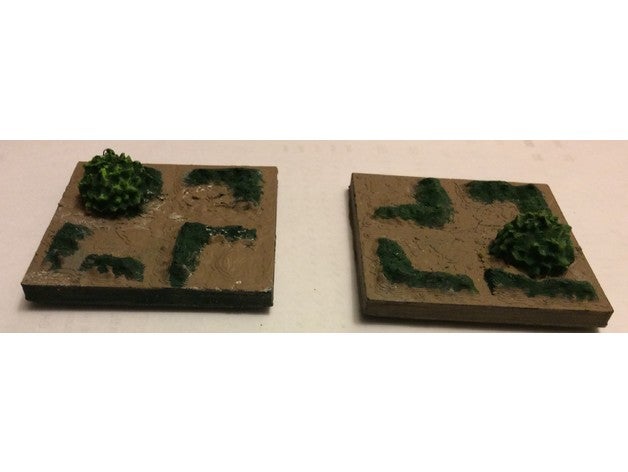 brosse de terrain jeux le mdn tuiles donjon donjons dragons openlock rpg vrai 3D print model - Mito3D