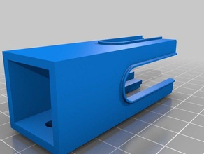 tronxy x3 x ekseni gergi geliştirilmiş 3d yazıcı parçaları 2020 ekstruzyon kemer 3d print model - Mito3D