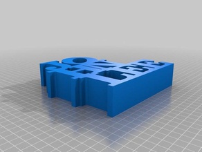 mi personalizados variable palabra escultura las esculturas personalizado 3d print model - Mito3D