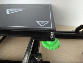 semillero de la plataforma nivelación tuerca ajuste prusa i3 tristarbot m1 Impresora 3d las piezas 3d print model - Mito3D