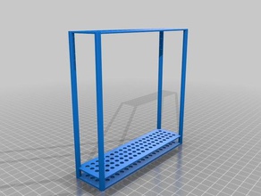 hobby stick painting rack art tools stand 3d print model - Mito3D