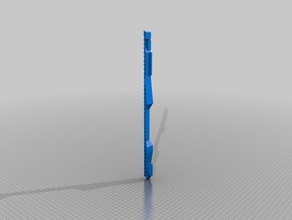 ls top rail mechanical toys flat longshot nerf 3d print model - Mito3D