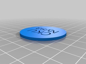 token cku coins & badges customized 3d print model - Mito3D