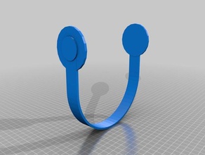 simple headphones 3d printing 3d print model - Mito3D