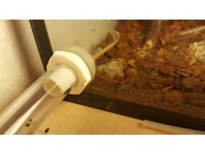 aquarium terrarium formicarium tube inlet Haustiere antnest Ameisen ant nest Insekten 3d print model - Mito3D